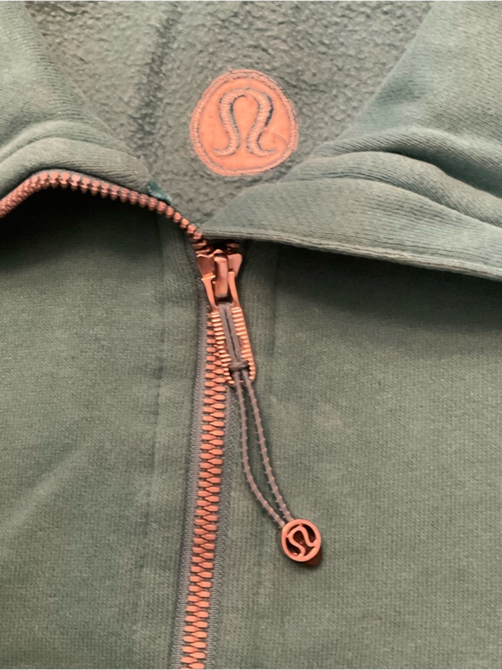 Lululemon Teal Quarter-Zip Pullover - Picture 4 of 4